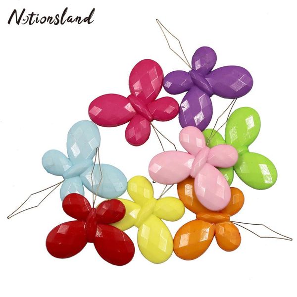 3pcs butterfly needle threader for hand sewing stitch insertion tool easy threader needlework sewing accessories random color, Black
3pcs butterfly needle threader for hand sewing stitch insertion tool easy threader needlework sewing accessories random color, Black