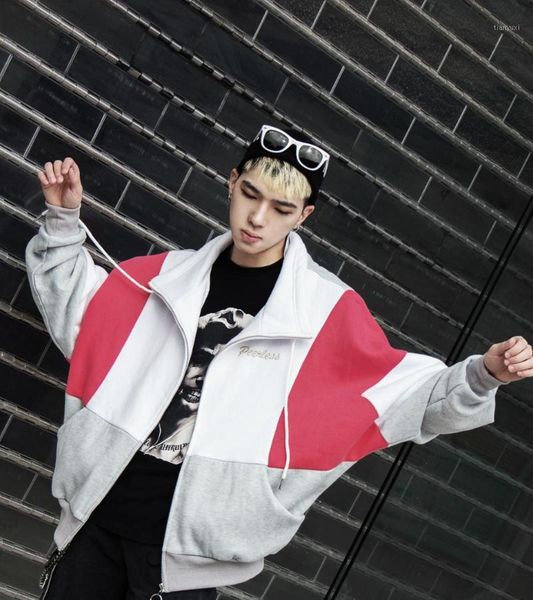 color block turtleneck sweatshirt suits women hoodies hip hop streetwear jackets coat sports jacket men tracksuits1, Black;brown
color block turtleneck sweatshirt suits women hoodies hip hop streetwear jackets coat sports jacket men tracksuits1, Black;brown