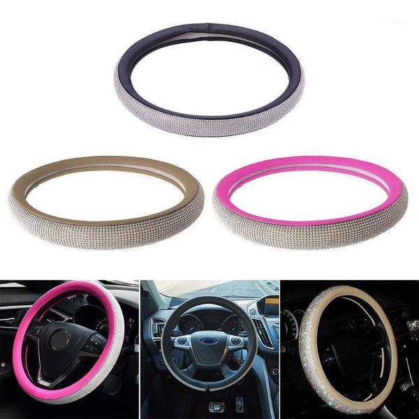 steering wheel covers 38cm 15" bling rhinestone diamond car cover universal interior accessories1
steering wheel covers 38cm 15" bling rhinestone diamond car cover universal interior accessories1