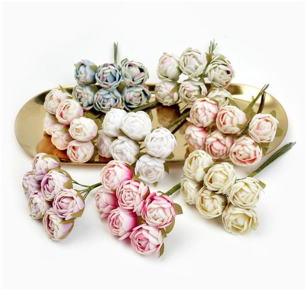 6pcs/lot silk velvet mini rose artificial flowers wedding party home decoration bridal wreath gift scrapbook fake flower jllnvj
6pcs/lot silk velvet mini rose artificial flowers wedding party home decoration bridal wreath gift scrapbook fake flower jllnvj