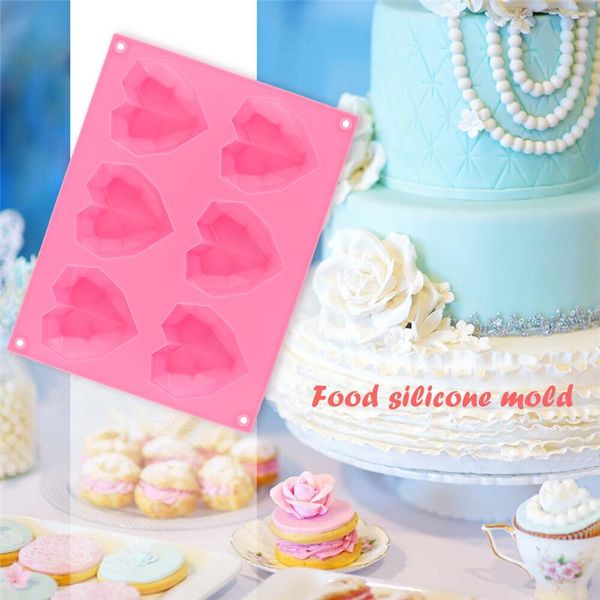 diamond love heart-shaped silicone molds for sponge cakes mousse chocolate dessert bakeware pastry mould handmade gift
diamond love heart-shaped silicone molds for sponge cakes mousse chocolate dessert bakeware pastry mould handmade gift