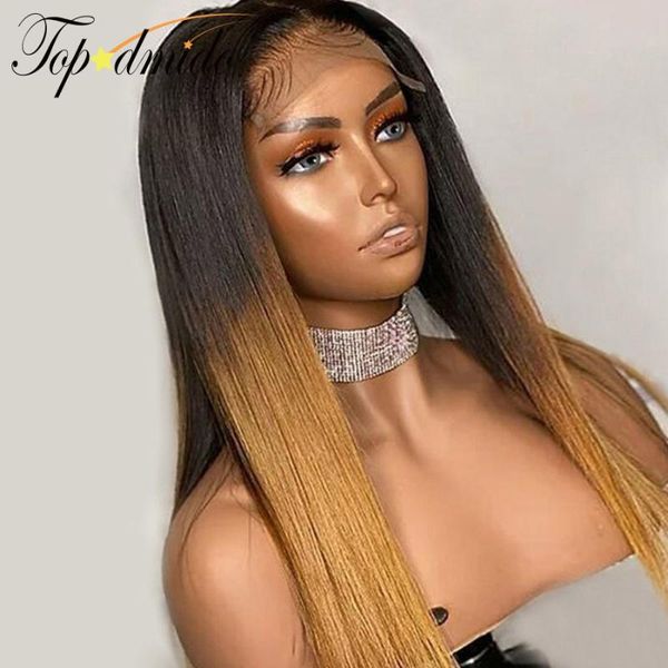 dmido 13*6 lace front wigs with baby hair pre plucked honey blonde brazilian human hair wig ombre colored glueless lace wigs, Black;brown
dmido 13*6 lace front wigs with baby hair pre plucked honey blonde brazilian human hair wig ombre colored glueless lace wigs, Black;brown