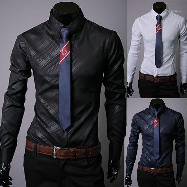 wholesale- design 3 colors mens striped shirts american & european men's formal shirt 2014 spring & autumn man work wear1, White;black
wholesale- design 3 colors mens striped shirts american & european men's formal shirt 2014 spring & autumn man work wear1, White;black