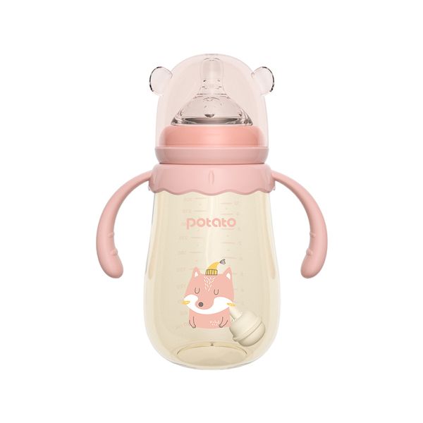 santi ppsu wide bore small flatulence potato and fall resistant newborn baby bottle silicone nipple
santi ppsu wide bore small flatulence potato and fall resistant newborn baby bottle silicone nipple