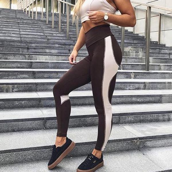 2020 ladies color collision high-waist stretch underpants running fitness yoga pants training pants sportswear women quick dry, White;red
2020 ladies color collision high-waist stretch underpants running fitness yoga pants training pants sportswear women quick dry, White;red