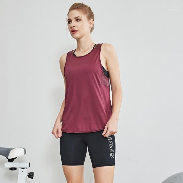 gym clothing 2021 style fitness women's beautiful back fast dry sleeveless training sports running loose exercise t-shirt1, White;black
gym clothing 2021 style fitness women's beautiful back fast dry sleeveless training sports running loose exercise t-shirt1, White;black
