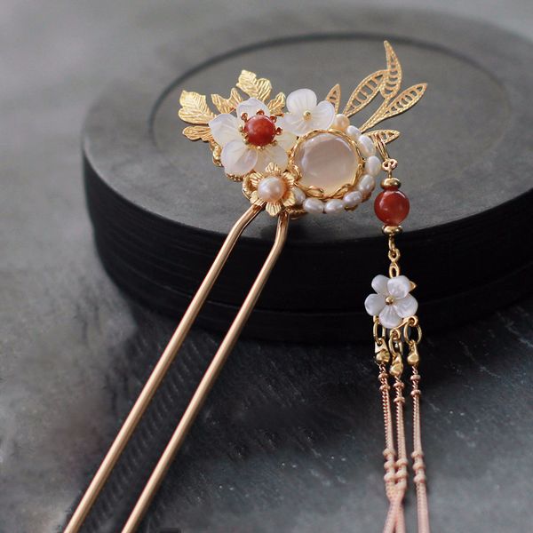 handmade classical style hair accessories natural pearl tassel hair stick wedding hairpins chinese style hairpin, Golden;silver
handmade classical style hair accessories natural pearl tassel hair stick wedding hairpins chinese style hairpin, Golden;silver