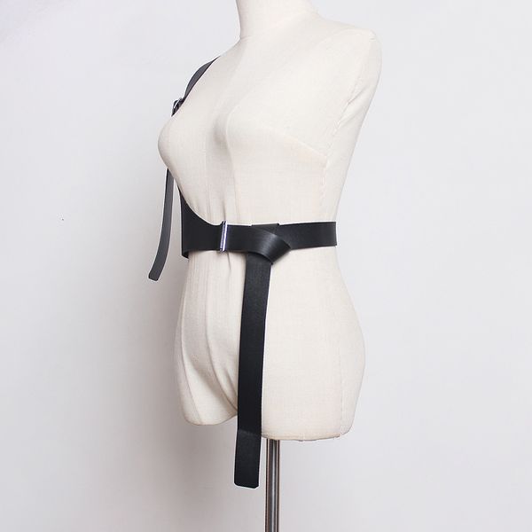 twotwinstyle black patchwork plastic pu leather belt women lace up adjustable accessories belts female fashion autumn new lj200921, Black;brown
twotwinstyle black patchwork plastic pu leather belt women lace up adjustable accessories belts female fashion autumn new lj200921, Black;brown