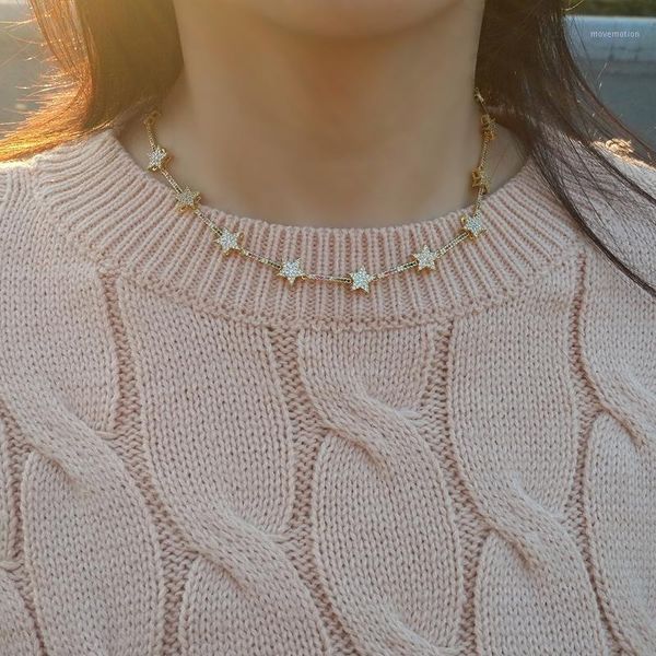 cubic zirconia star necklace choker for woman plated copper cz fashion jewelry rainbow choker necklace bijoux collier femme1, Golden;silver
cubic zirconia star necklace choker for woman plated copper cz fashion jewelry rainbow choker necklace bijoux collier femme1, Golden;silver