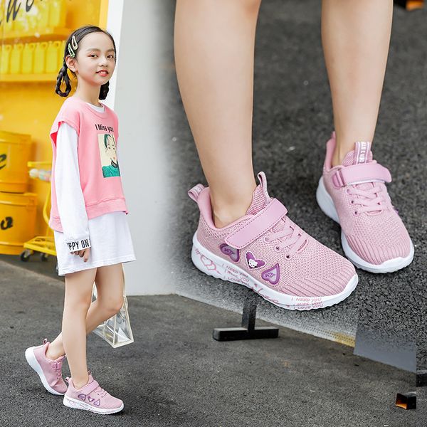 2020 new girls sports shoes flying casual shoes woven face girls children's sports shoes a generation of fat, Black;red
2020 new girls sports shoes flying casual shoes woven face girls children's sports shoes a generation of fat, Black;red