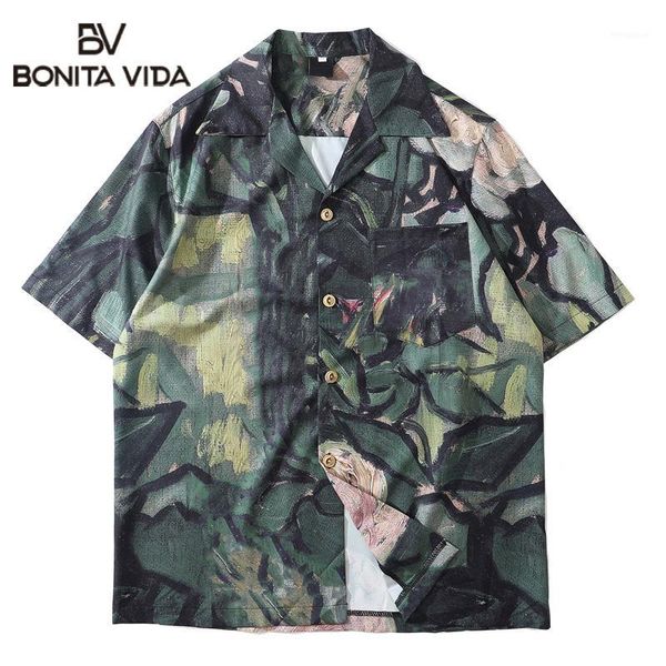 bonita vida hand paint full printed hawaiian street shirts men summer fashion casual harujuku men's shirt 1, White;black
bonita vida hand paint full printed hawaiian street shirts men summer fashion casual harujuku men's shirt 1, White;black