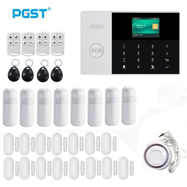 alarm systems pgst 2.4 inch tft screen wifi gsm sim app remote control wireless home security system with fire smoke detector1
alarm systems pgst 2.4 inch tft screen wifi gsm sim app remote control wireless home security system with fire smoke detector1