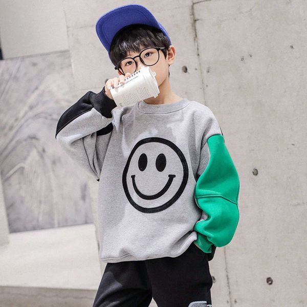 sweater autumn boys' and winter 2020 new wear plush foreign sle middle school children's thickened t-shirt, Black
sweater autumn boys' and winter 2020 new wear plush foreign sle middle school children's thickened t-shirt, Black