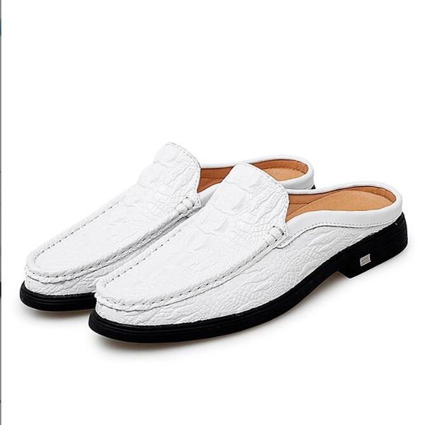 slides men's leather outer wear slippers 2021 foreign trade slippers male europe and the united states men cross-border, Black
slides men's leather outer wear slippers 2021 foreign trade slippers male europe and the united states men cross-border, Black