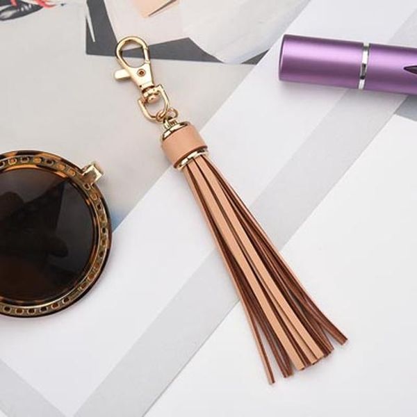 newpu leather tassel women keychain bag pendant alloy car key chain ring holder retro jewelry eh389 h jllosv, Silver
newpu leather tassel women keychain bag pendant alloy car key chain ring holder retro jewelry eh389 h jllosv, Silver