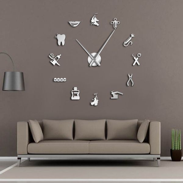 dentist diy giant wall clock dental doctor oversized wall clock big needle mirror dentist office decor dentist gift doctor art 1008
dentist diy giant wall clock dental doctor oversized wall clock big needle mirror dentist office decor dentist gift doctor art 1008