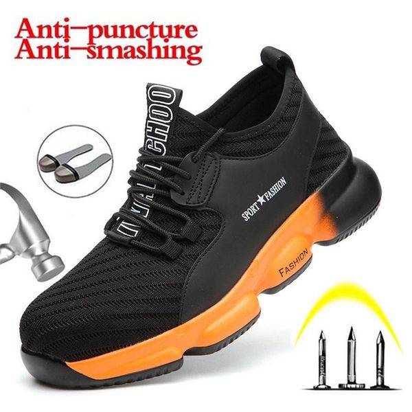 new steel toe shoes for men &women anti-smashing anti-smashinng safety work footwear boots, Black
new steel toe shoes for men &women anti-smashing anti-smashinng safety work footwear boots, Black