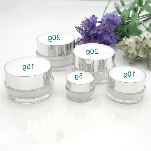 5g 10g 20g 30g portable acrylic cosmetic makeup face cream jar empty sample container bottle refillable pot for travel
5g 10g 20g 30g portable acrylic cosmetic makeup face cream jar empty sample container bottle refillable pot for travel