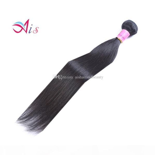 ais hair straight natural 1b color 1pc brazilian peruvian indian malaysian virgin human hair bundles weaves extensions hight quality, Black
ais hair straight natural 1b color 1pc brazilian peruvian indian malaysian virgin human hair bundles weaves extensions hight quality, Black