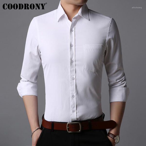 coodrony men shirt business casual shirts soft cotton classic white shirt men clothes autumn long sleeve camisa masculina 960411, White;black
coodrony men shirt business casual shirts soft cotton classic white shirt men clothes autumn long sleeve camisa masculina 960411, White;black