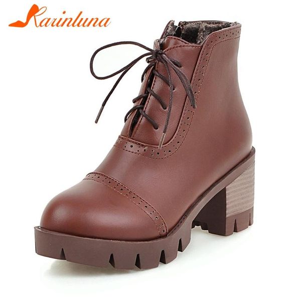 karin big size 33-43 female 2020 concise daily boots round toe square high heels cross tied women boots ankle women shoes, Black
karin big size 33-43 female 2020 concise daily boots round toe square high heels cross tied women boots ankle women shoes, Black