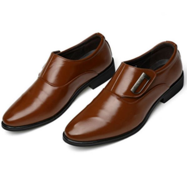 dress shoes 2021 men's fashion british style pointed toe wedding business leather formal summer flats oxfords men, Black
dress shoes 2021 men's fashion british style pointed toe wedding business leather formal summer flats oxfords men, Black