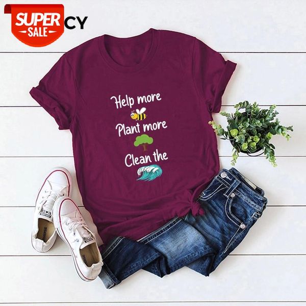 jfuncy environmental protect print t shirt women short sleeve loose tshirt woman summer cotton tee shirts plus size female #wn4r, White
jfuncy environmental protect print t shirt women short sleeve loose tshirt woman summer cotton tee shirts plus size female #wn4r, White