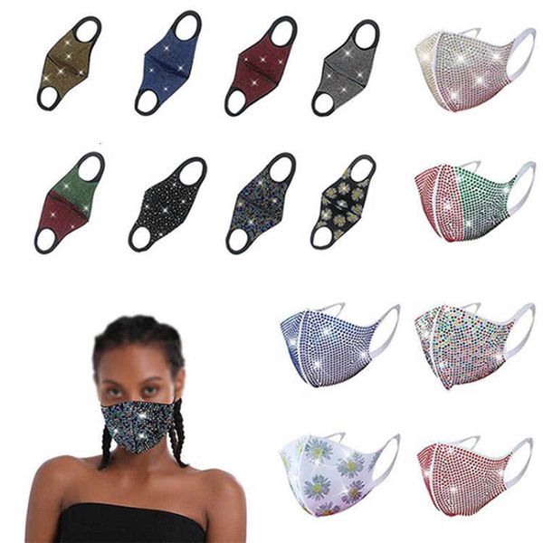 pm2.5 washable fashion face shiny sequins rhinestone mouth mask reusable cotton protection anti-dust designer masks iia2
pm2.5 washable fashion face shiny sequins rhinestone mouth mask reusable cotton protection anti-dust designer masks iia2