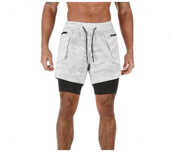 muscle fitness summer new double layer running training anti light fast dry pants basketball shorts men's, White;black
muscle fitness summer new double layer running training anti light fast dry pants basketball shorts men's, White;black