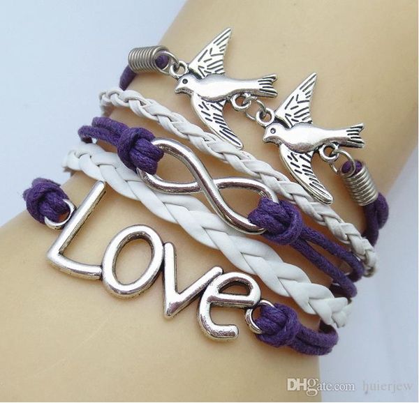 charm bracelets & bangles for women gift men jewelry bangles bohemian leather infinity bracelet colored bracelets in several, Golden;silver
charm bracelets & bangles for women gift men jewelry bangles bohemian leather infinity bracelet colored bracelets in several, Golden;silver