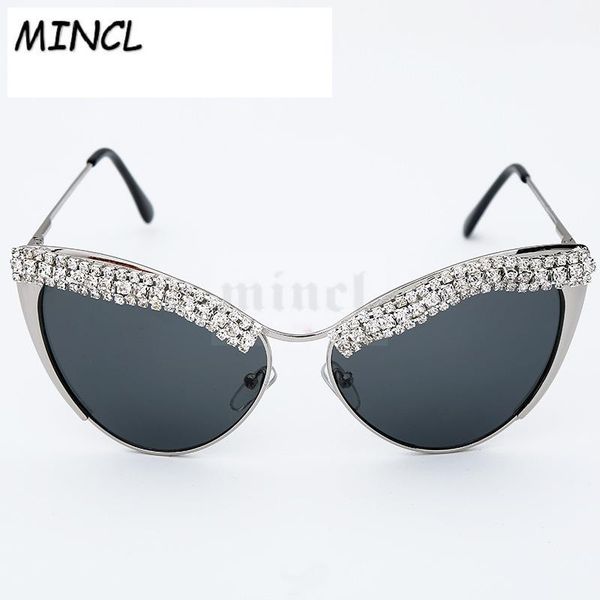 sunglasses luxury diamond vintage women 2021 black frame cat sun glasses uv400 bling eyewear shades fml, White;black
sunglasses luxury diamond vintage women 2021 black frame cat sun glasses uv400 bling eyewear shades fml, White;black