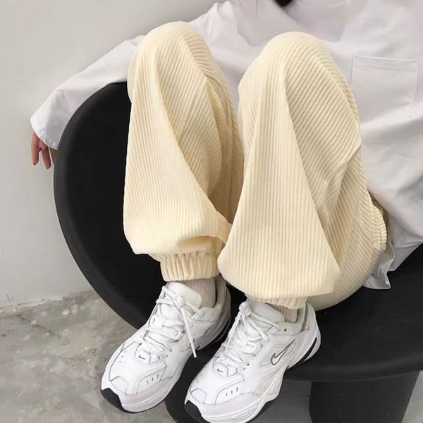 men's pants autumn corduroy fashion retro cotton casual men streetwear wild loose hip-hop straight trousers mens m-2xl, Black
men's pants autumn corduroy fashion retro cotton casual men streetwear wild loose hip-hop straight trousers mens m-2xl, Black