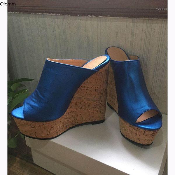 olomm 2020 women platform mules sandals wedges high heels sandals open toe pretty blue party shoes women us plus size 5-151, Black
olomm 2020 women platform mules sandals wedges high heels sandals open toe pretty blue party shoes women us plus size 5-151, Black