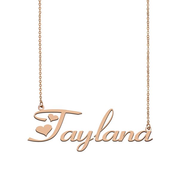 taylana name necklace custom nameplate pendant for women girls birthday gift kids friends jewelry 18k gold plated stainless steel, Silver
taylana name necklace custom nameplate pendant for women girls birthday gift kids friends jewelry 18k gold plated stainless steel, Silver