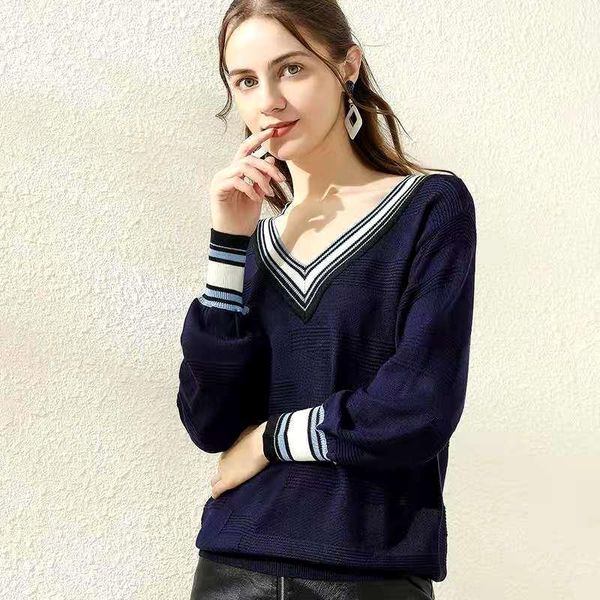 2020 new designer luxury high-end quality womens sweater v-neck pullover simple sweater luxury womans clothes women jumper, White;black
2020 new designer luxury high-end quality womens sweater v-neck pullover simple sweater luxury womans clothes women jumper, White;black