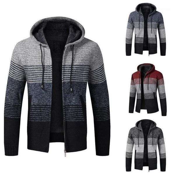 plush thick sweater jacket men's large size hooded stitching cardigan men's with hat t1a41, Blue;black
plush thick sweater jacket men's large size hooded stitching cardigan men's with hat t1a41, Blue;black