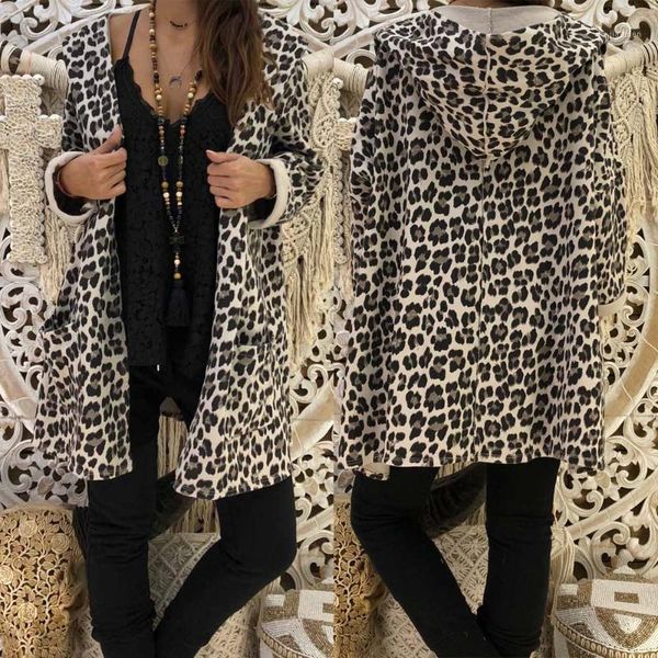 women's printed jacket fashion casual long hooded jacket 2019 autumn winter hooded cardigan printed retro1, Black
women's printed jacket fashion casual long hooded jacket 2019 autumn winter hooded cardigan printed retro1, Black