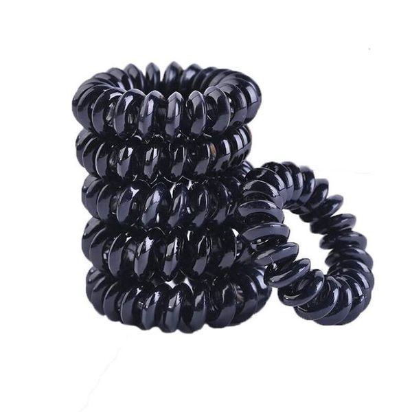 wholesale 3.5 cm black / transparent elastic telephone line wire hair bands ropes ponytail holders headwear accessory wmtahb bdesybag, Silver
wholesale 3.5 cm black / transparent elastic telephone line wire hair bands ropes ponytail holders headwear accessory wmtahb bdesybag, Silver