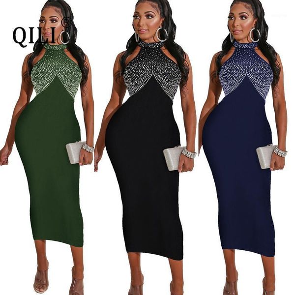 qili women halter diamonds dress elegant sleeveless pencil dresses rhinestone party club bodycon dress black army green1, Black;gray
qili women halter diamonds dress elegant sleeveless pencil dresses rhinestone party club bodycon dress black army green1, Black;gray