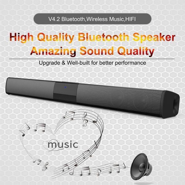 soundbar upgraded bluetooth 3d stereo surround wireless deluxe sound bar with optional remote control for tv home theater1
soundbar upgraded bluetooth 3d stereo surround wireless deluxe sound bar with optional remote control for tv home theater1