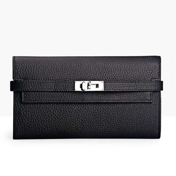 2019 new women's lychee grain leather wallet women's buckle leather big brand dinner party long handbag
2019 new women's lychee grain leather wallet women's buckle leather big brand dinner party long handbag