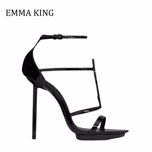 2021 summer women 110mm sandals metal letter decor stiletto heel sandals open toe ankle strap party dress gladiator1, Black
2021 summer women 110mm sandals metal letter decor stiletto heel sandals open toe ankle strap party dress gladiator1, Black
