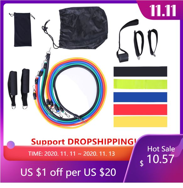 17pcs/set latex resistance bands gym door anchor ankle straps with bag kit set yoga exercise fitness band rubber loop tube bands
17pcs/set latex resistance bands gym door anchor ankle straps with bag kit set yoga exercise fitness band rubber loop tube bands