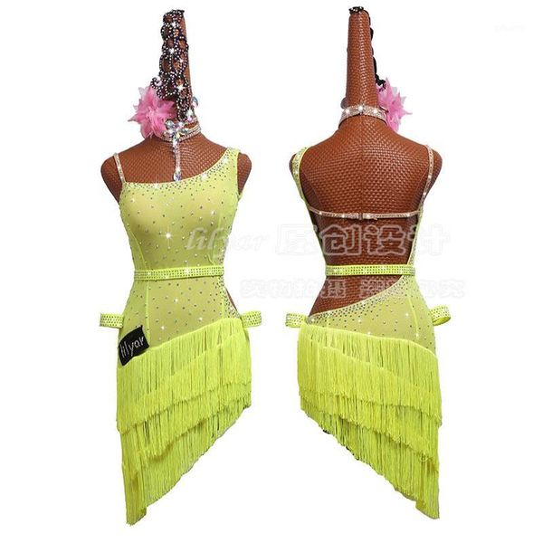 latin dance dress latin skirt competition dress costumes performing sparkly rhinestones customize fluorescent yellow tasse1, Black;red
latin dance dress latin skirt competition dress costumes performing sparkly rhinestones customize fluorescent yellow tasse1, Black;red