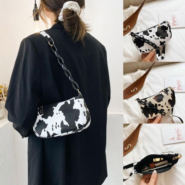 retro cow pattern shoulder bag women pu leather armpit bag advanced design crossbody girls handbag bolsa baguette#p30 
retro cow pattern shoulder bag women pu leather armpit bag advanced design crossbody girls handbag bolsa baguette#p30