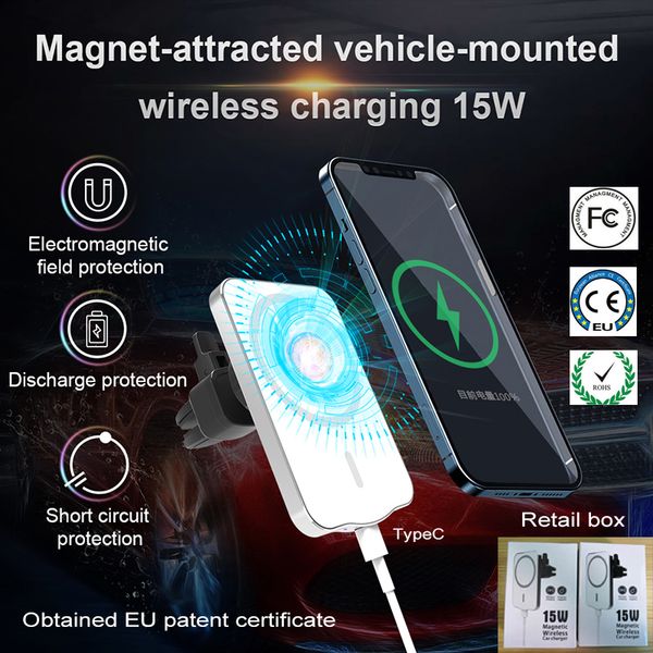 aluminum alloy magsafe wireless car charger for iphone 12 mini pro max 15w magnetic wireless charger mobile phones had fcc ce certification
aluminum alloy magsafe wireless car charger for iphone 12 mini pro max 15w magnetic wireless charger mobile phones had fcc ce certification
