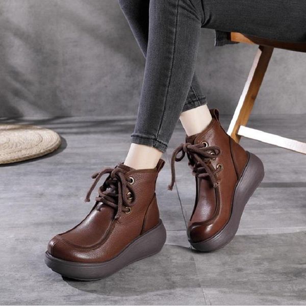winter new retro national style wedges platform cross-tied sewing genuine leather women short equestrian boots 20211201, Black
winter new retro national style wedges platform cross-tied sewing genuine leather women short equestrian boots 20211201, Black