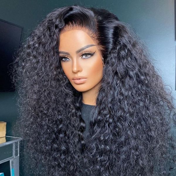 26 inch loose curly lace front wig for fashion women with baby hair glueless preplucked daily heat resistant deep wave wig, Black;brown
26 inch loose curly lace front wig for fashion women with baby hair glueless preplucked daily heat resistant deep wave wig, Black;brown