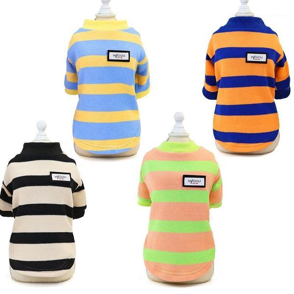 dog apparel candy color strips pet sweatshirt puppy cat tshirt o-neck short sleeve knitted sweater hoodie for small dogs chihuahua outfit xl
dog apparel candy color strips pet sweatshirt puppy cat tshirt o-neck short sleeve knitted sweater hoodie for small dogs chihuahua outfit xl