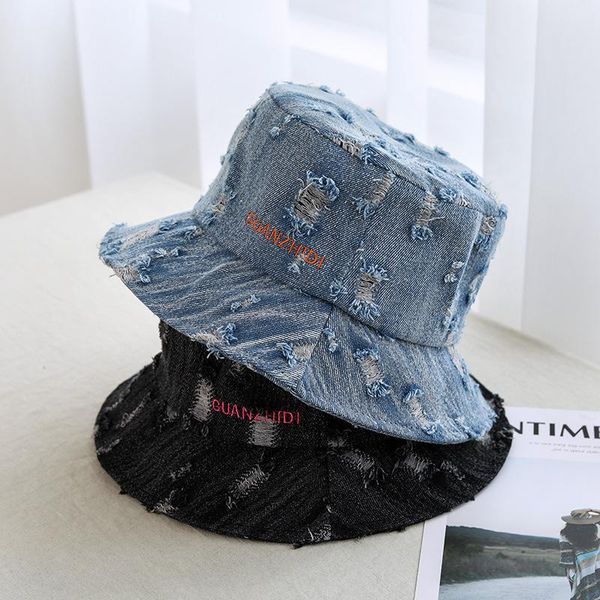wide brim hats spring autumn cowboy hat women's worn embroidered letters all-match couple retro fisherman korean style, Blue;gray
wide brim hats spring autumn cowboy hat women's worn embroidered letters all-match couple retro fisherman korean style, Blue;gray